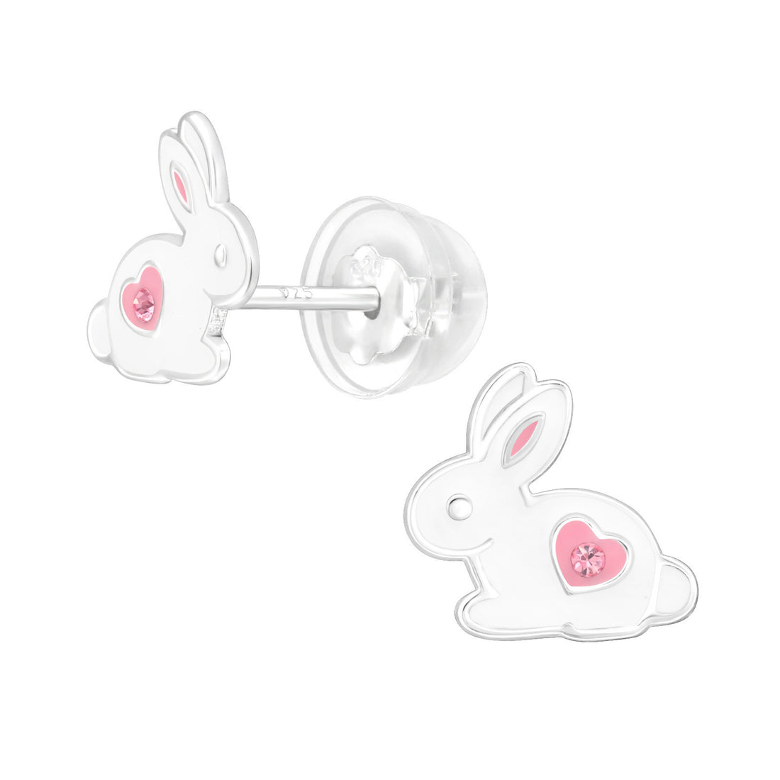 konijnenoorbellen roze 
